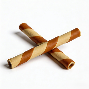 Friandises pour chiens Pal's Delight, mini-tubes de 5 pouces saveur lait, enveloppés d'une bande saveur beurre de cacahuète, sans rawhide, 10 unités, 150g - Product Image 3
