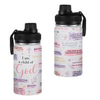 Bouteille d'eau isotherme en acier inoxydable à large ouverture de 12 oz, motif cadeau de remise de diplôme 2026, vente en gros, cadeaux pour les enseignants pour la Journée des enseignants