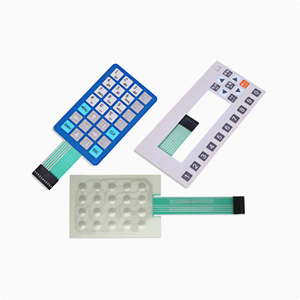 Thermomètre frontal avec clavier à membrane pour équipement médical, compatible avec les claviers et les pavés numériques - Product Image 5