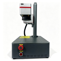 Machine de marquage laser UV de bureau 5W 10W compacte avec refroidissement par eau