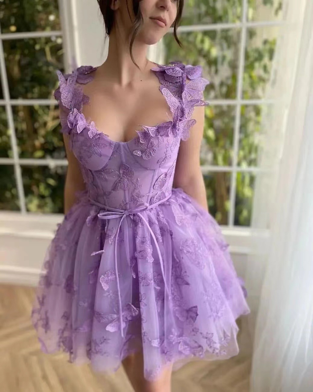 Short Purple