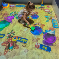 Équipements d'intérieur pour aires de jeux pour enfants, projection interactive 3D, complexes hôteliers, installations de divertissement pour parcs d'attractions
