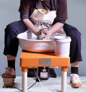 Máquina formadora de trabajo de <span class=keywords><strong>arcilla</strong></span>, herramienta de fabricación de cerámica DIY/horno eléctrico de cerámica, <span class=keywords><strong>torno</strong></span>, rueda, cerámica, <span class=keywords><strong>arcilla</strong></span>, Potter - Product Image 6