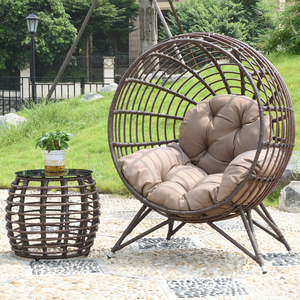 Chaise de <span class=keywords><strong>salon</strong></span> arabe <span class=keywords><strong>mini</strong></span> en rotin tressé, résistante aux intempéries, pour l'extérieur, idéale pour les ensembles de <span class=keywords><strong>jardin</strong></span> et l'ameublement industriel - Grande Vente - Product Image 4