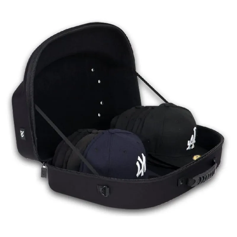 Özel LOGO tasarım şapka seyahat taşıma çantası taşıyıcı EVA sert kabuk kapak çantası plaj parti beyzbol Golf çantası