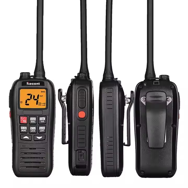 Recent RS-37M VHF_UHF Radio Marine Portable Waterproof Transceiver Radio_ IPX7 VHF Handheld Marine Two-way Radio