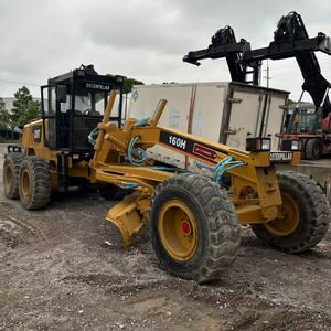 รถเกรดเดอร์มือสอง Caterpillar 160H เครื่องยนต์ Cat 3306 ใบมีด 14 ฟุต ชั่วโมงการใช้งานต่ำ เหมาะสำหรับงานก่อสร้างถนน สภาพดี ขาย - Product Image 2
