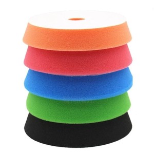 Tampons de polissage de voiture haut de gamme, kit d'éponges de polissage en mousse à double <span class=keywords><strong>action</strong></span> DA, fixation auto-agrippante pour le cirage, le découpage et la finition des voitures - Product Image 4