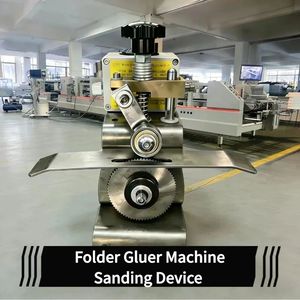 3A-580 <b>Small</b> Automatic Folder Gluer with Cold Glue and Plastic Packaging High-Speed Paper Processing Machine - Product Image 2
