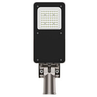 Lampu Jalan LED 50W untuk Area Parkir dan Jalan Kota, Tahan Air IP66, Berbahan Aluminium Die Cast