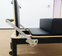 Reformer de Pilates portable certifié CE en aluminium, cadre en alliage haute résistance, conception silencieuse, équipement de Pilates pour la maison et le studio