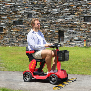 Elektrikli Engelli Yaşlı Mobilite <span class=keywords><strong>Scooter</strong></span>'ı 4 Tekerlekli Su Geçirmez Lityum Pil 500W Motor 55KM Menzil LED Işıklar Hafif - Product Image 5