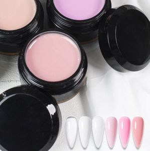 BIAB HEMA gratuit 15ml Gel de vernis à ongles coloré <span class=keywords><strong>constructeur</strong></span> Gel UV pour l'art des ongles sains Style français avec Source de lampe LED - Product Image 4