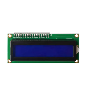 LCD1602A 16x2 <span class=keywords><strong>1602</strong></span> Modul Layar LCD Karakter (Lampu Latar Biru/Kuning-Hijau) 5V dengan Antarmuka I2C - Product Image 3