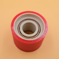 Rodillo con Recubrimiento de PU PEEK, Rodamiento de Precisión D15-D50 CNC para Sistemas de Transporte