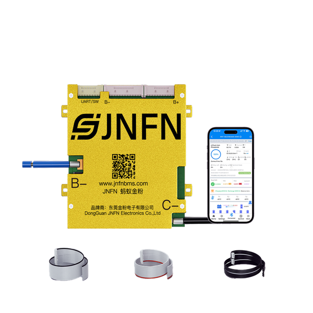 JNFN ANT BMS 13S 16S 48V 20S 60V 24S 72V Lifepo4 40A-420A Lto Li-ion Battery Smart BMS With BT Uart for Electric Bicycle