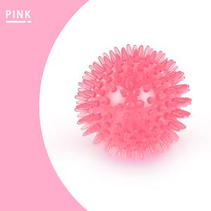 Dropshipping TPR Rutschfester Weicher Hundekauknochen Langlebiges Zahnreinigungsspielzeug Interaktiver Ungiftiger Quietschball IQ-Training Welpen-Beißspielzeug - Product Image 4