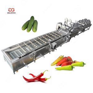 Olive Apple dứa bơ rửa và đóng gói cắt dây chuyền sản xuất Berry làm sạch dòng cho các trang trại - Product Image 6