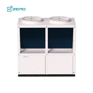 Pompa di calore a marca ZERO da 66kW a 1056kW refrigeratore a vite modulare raffreddato ad aria industriale