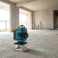 Niveau laser rotatif à 12/16 lignes à nivellement automatique, produit très vendu