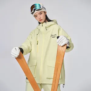 ODM Pelliot סקי בגדי חורף שלג מעיל יוניסקס חיצוני סקי שלג ללבוש חם מכירות מקצועי Windproof עמיד למים ספורט