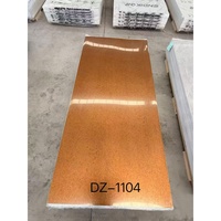 Papan Marmer UV Glossy Tinggi 3mm Grosir Pabrik 1220x2440mm Lembaran Marmer PVC Tahan Air Tahan Api untuk Dinding TV Kamar Mandi