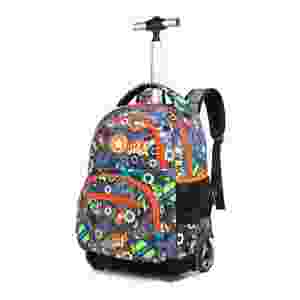 Mochilas escolares impresas personalizadas de alta calidad superventas <span class=keywords><strong>mochila</strong></span> impermeable para estudiantes <span class=keywords><strong>con</strong></span> rueda y patrón de dibujos animados resistente al desgaste - Product Image 3