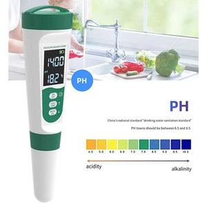 Multifuncional 5 em 1 tanque de peixes <span class=keywords><strong>PH</strong></span>/TDS/EC/SALT/TEMP Medidor Sea Water Salinity Tester <span class=keywords><strong>PH</strong></span> Detector Piscina 5 em 1 Tester - Product Image 3