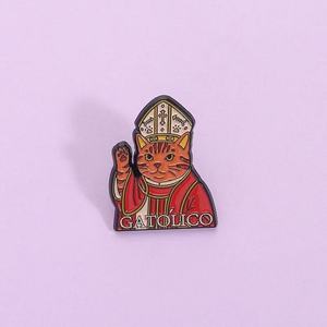 Pin Católico Sagrado y Solemne de Aleación de Zinc para Solapa, Joyería <span class=keywords><strong>Religiosa</strong></span>, Regalo - Product Image 2