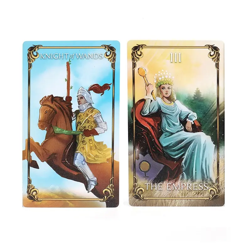 Высокое качество, художественная бумага 310 г/кв. М, индивидуальные карты Таро-Оракл