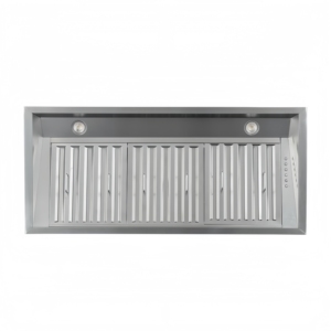 Hotte aspirante sans conduit de 30 pouces, 1000 m³/h, avec filtre à déflecteur, moteur ultra-silencieux, 3 vitesses, éclairage LED, en acier inoxydable, électrique domestique, douce - Product Image 1