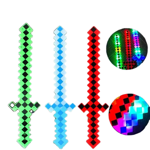 חרב אור פיקסל צעצוע מתנה עם תאורת לד - Product Image 1