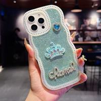 Coque de téléphone portable en silicone souple BAILI, motif couronne à paillettes grandes vagues, vente en gros d'usine, pour Tecno Spark 7 Camon 50 Pro