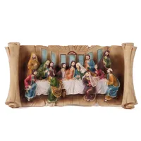 custom resin home decor The Last Supper 3D Pictures wall hanging Catholic religious Catholic religious ornaments items