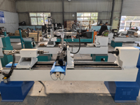 Tour à bois automatique pour bar à billard, modèle 3D, axe double, tour à bois CNC à 4 axes