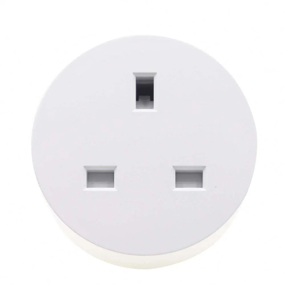 Tuya Smart Life Afstandsbediening Wifi Power Travel Plug Uk Standaard Mini 3 Pins Smart Elektrische Timer Socket