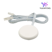 Interruptor táctil de partición 12V-24V IP5 de PC con material ignífugo, sin perforaciones, con control por gestos de aire, 60W para armario