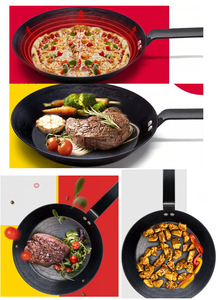 Ready to Ship 24cm 9 Inch Carbon Steel <strong>Frying</strong> <strong>Pan</strong> Made in China Fast Shipping Metal Kitchenware - Product Image 4