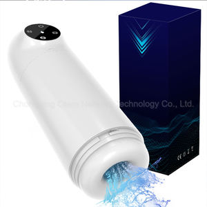 Dispositivo di masturbazione maschio automatico di alta qualità con 7 velocità di vibrazione telescopica e IPX7 impermeabile corpo sicuro - Product Image 2