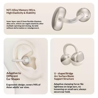 Penjualan Langsung Pabrik Earphone Nirkabel Berkualitas Tinggi untuk 5.4 Open-Ear Ear-Clip Sport Earbuds LED JL IPX4 Tahan Air