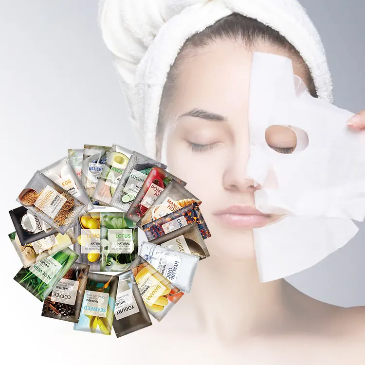 Help create firmer healthier more balanced skin facial mask korean Moisturizing Hydration facial sheet mask for face