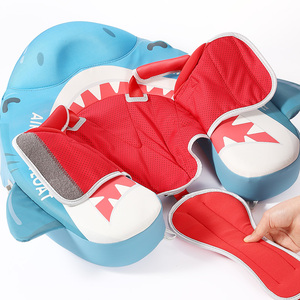 Flotador de Bebé Mambobaby 3D Air-Free con Diseño de Tiburón, Flotador de Piscina para Bebés No Inflable - Product Image 4