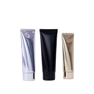 Tube souple vide en aluminium argenté pour emballage cosmétique, flacon compressible 20ML 30ML 50ML pour crème, lotion, cosmétiques, conteneur de voyage, soins de la peau - Product Image 2