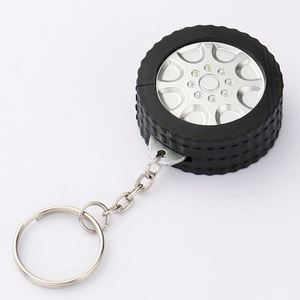 Custom logo Portable Mini <b>Small</b> <b>Slide</b> Tape Retractable Measuring Tape Keychain Tape Measure 1m for Promotional Gift - Product Image 2