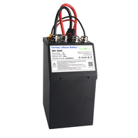 Batterie liquide 48V 32Ah 1536Wh NMC avec BMS intelligent, 800 cycles, 0~45°C, personnalisée pour chariots élévateurs électriques, transpalettes, AGV