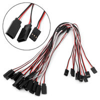 1 à 2 Y Harnais Fils Splitter Câble Mâle Femelle JR Futaba Style Servo Fil pour Modèles RC Avion