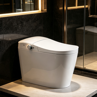 Inodoro Inteligente con Bidé, Sistema de Filtración Doble, Secado con Aire Caliente, Enchufe Personalizado para Proyectos Hoteleros