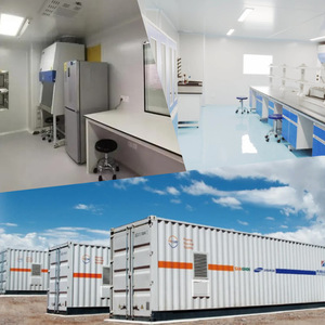 Système de conteneur de laboratoire mobile ignifuge et anti-explosion pour tests sur le terrain en extérieur - Product Image 4