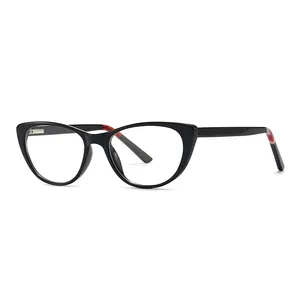Sparloo Frauen CP Acetat Tr90 Cat Eye optische Rahmen Brillen fassungen mit modischen