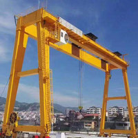 Grue portique de 10 tonnes à usage intensif pour l'extérieur, idéale pour la manutention de matériaux en usine, certifiée CE ISO, directement de l'usine